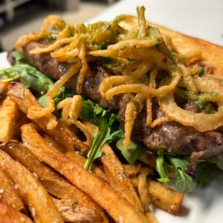 Arugula Steak Sandwich